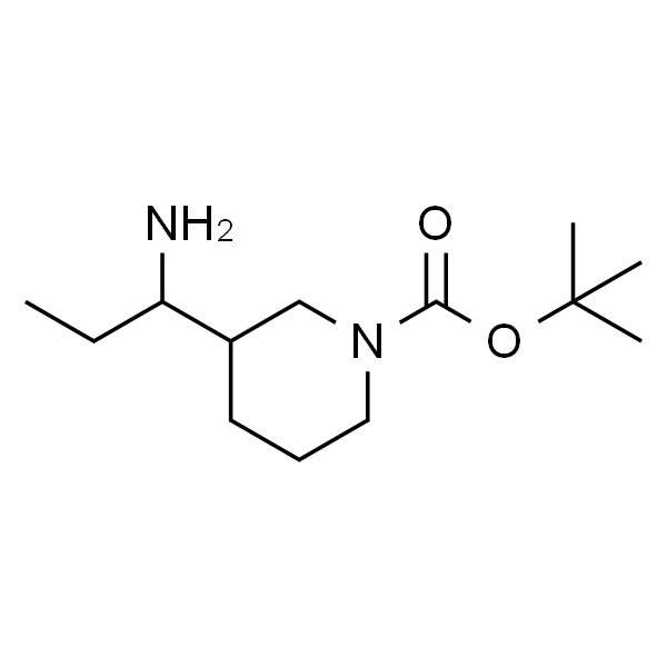 3-(1-氨基丙基)哌啶-1-甲酸叔丁酯