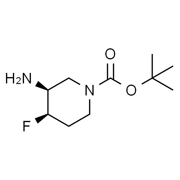 (3S,4R)-3-氨基-4-氟哌啶-1-甲酸叔丁酯