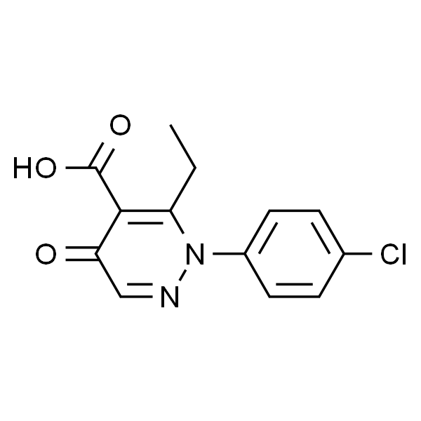 2-(4-氯苯基)-3-乙基-5-氧代-2,5-二氢哒嗪-4-羧酸