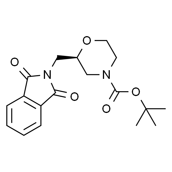 (R)-2-[(1,3-Dioxoisoindolin-2-yl)methyl]morpholine-4-carboxylic acid tert-butyl ester