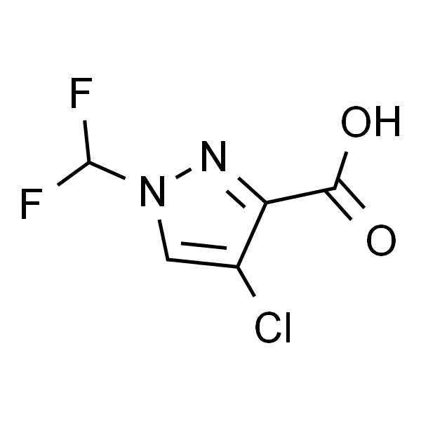 4-氯-1-(二氟甲基)-1H-吡唑-3-羧酸
