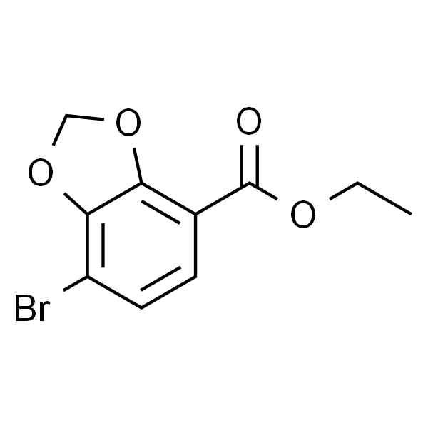 7-溴苯并[d][1,3]二氧杂环戊烯-4-羧酸乙酯