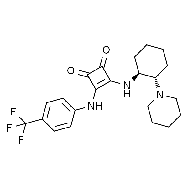 3-[[(1S，2S)-2-(1-哌啶基)环己基]氨基]-4-[[4-(三氟甲基)苯基]氨基]-3-环丁烯-1，2-二酮