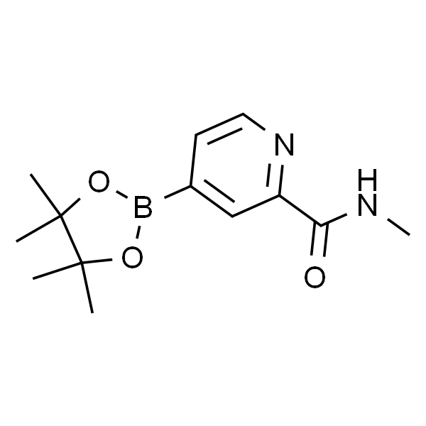 N-甲基-4-(4,4,5,5-四甲基-1,3,2-二氧硼杂环戊烷-2-基)吡啶-2-甲酰胺