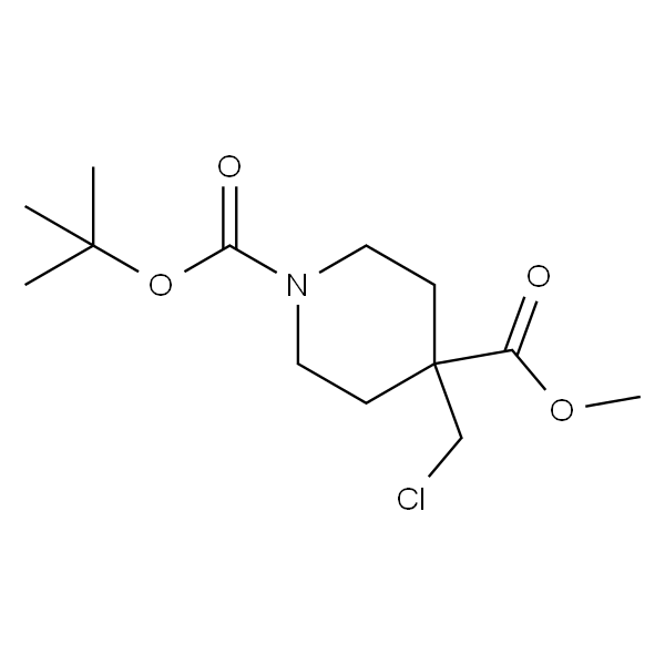 1-Boc-4-(氯甲基)哌啶-4-甲酸甲酯