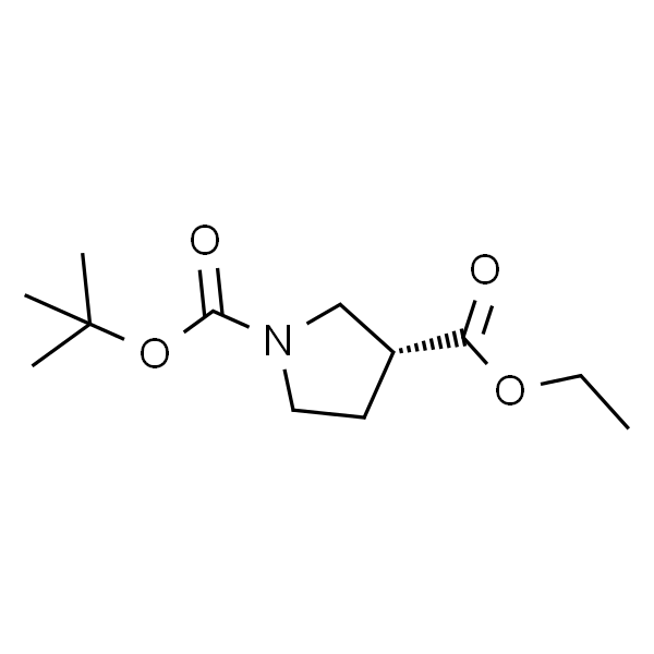 (R)-1-Boc-3-吡咯烷甲酸乙酯