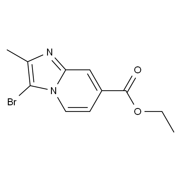 3-溴-2-甲基咪唑并[1,2-a]吡啶-7-羧酸乙酯