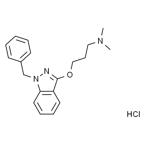 3-((1-苄基-1H-吲唑-3-基)氧基)-N,N-二甲基丙烷-1-胺盐酸盐