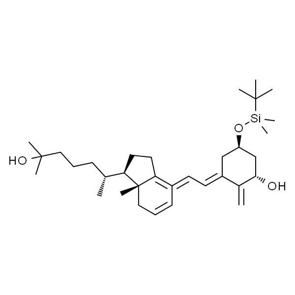 (1S,5R,Z)-5-(tert-butyldimethylsilyloxy)-3-((E)-2-((1R,3aS,7aR)-1-((R)-6-hydroxy-6-methylheptan-2-yl)-7a-methyldihydro-1H-inden-4(2H,5H,6H,7H,7aH)-ylidene)ethylidene)-2-m...