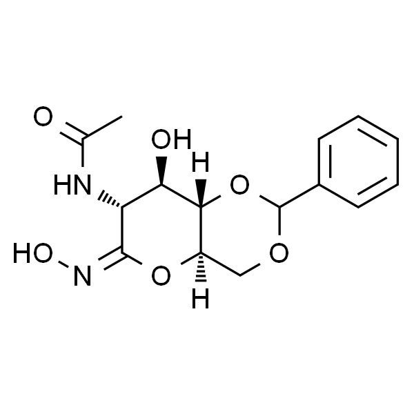 2-ACETAMIDO-4,6-O-BENZYLIDENE-2-DEOXY-D-GLUCONHYDROXIMO-1,5-LACTONE