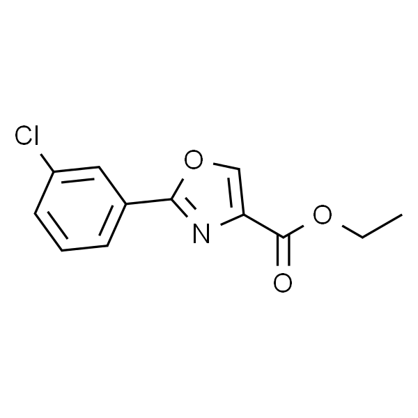 2-(3-氯苯基)噁唑-4-甲酸乙酯