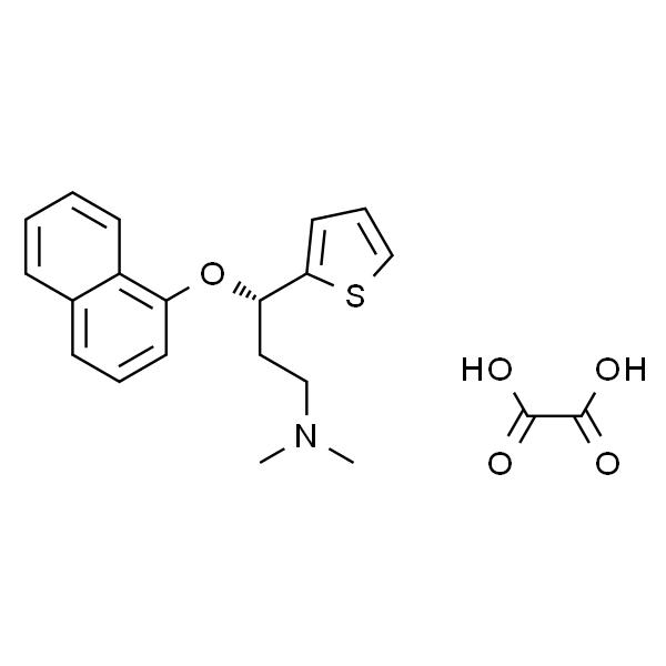 (S)-N,N-二甲基-3-(萘-1-基氧基)-3-(噻吩-2-基)丙-1-胺草酸盐