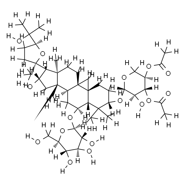 3-O-3',4'-二乙酰基-BETA-D-吡喃木糖基-6-O-BETA-D-吡喃葡萄糖基-环黄芪醇