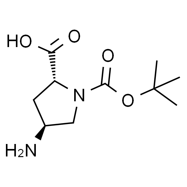 (2R,4S)-4-氨基-1-(叔丁氧基羰基)吡咯烷-2-羧酸