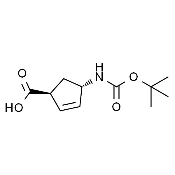 (1S,4S)-4-((叔丁氧羰基)氨基)环戊-2-烯羧酸