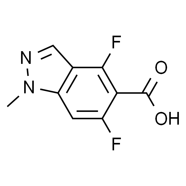 4,6-二氟-1-甲基-1H-吲唑-5-羧酸