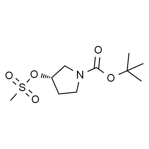 S-1-Boc-3-OMS-吡咯烷