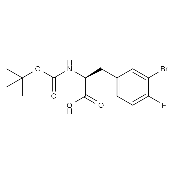 (S)-3-(3-溴-4-氟苯基)-2-(叔丁氧羰基)氨基)丙酸