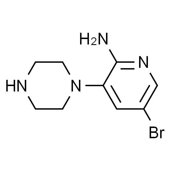 5-溴-3-(哌嗪-1-基)吡啶-2-胺