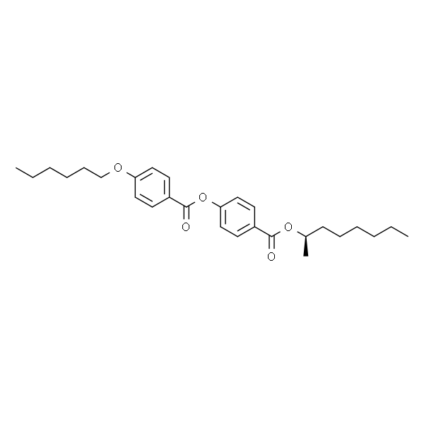 4-(4'-己氧基)苯甲酰氧基苯甲酸-R-2-辛醇酯