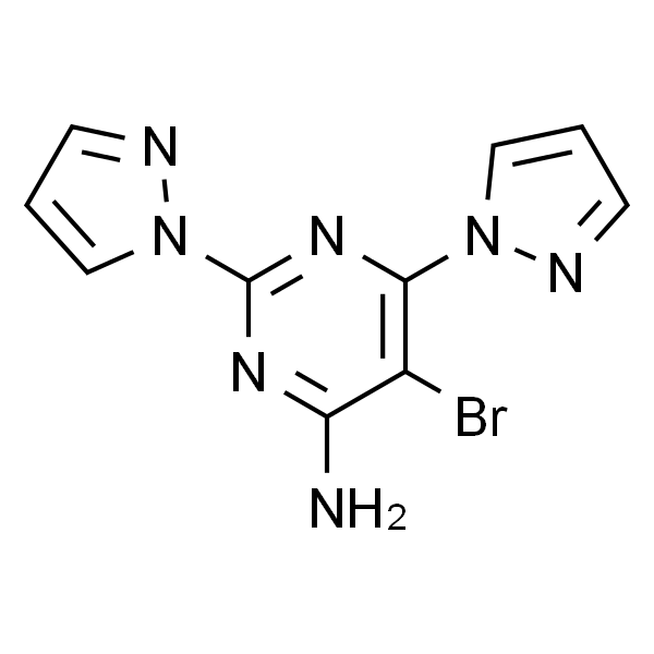 5-溴-2,6-二(1H-吡唑-1-基)嘧啶-4-胺