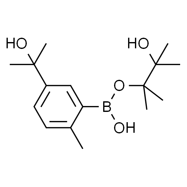 2-(4-甲基-3-(4,4,5,5-四甲基-1,3,2-二氧硼杂环戊烷-2-基)苯基)丙-2-醇