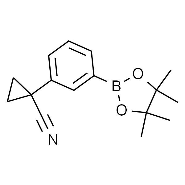 1-[3-(4,4,5,5-四甲基-[1,3,2]二噁硼烷-2-基)-苯基]-环丙烷甲腈