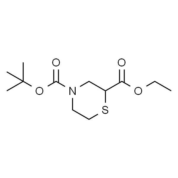 N-Boc-2-硫代吗啉甲酸乙酯