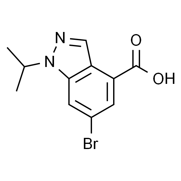 6-溴-1-异丙基-1H-吲唑-4-羧酸