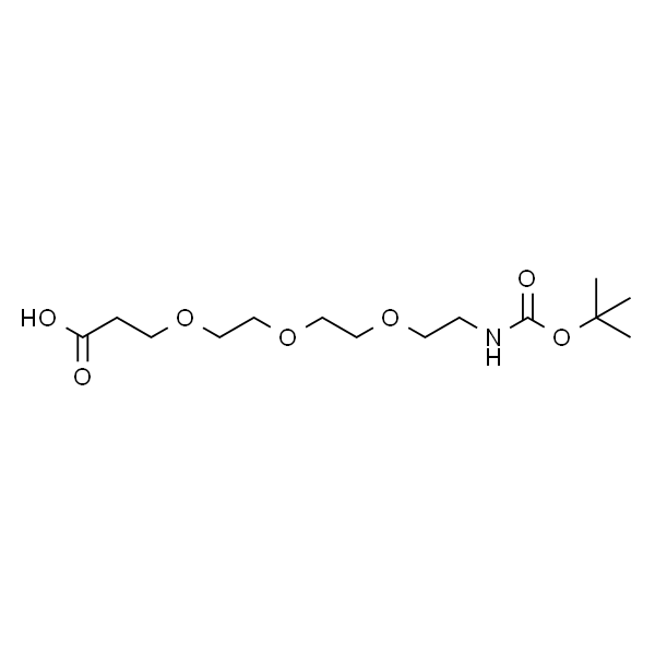 (Boc-氨基)-PEG3-C2-羧酸
