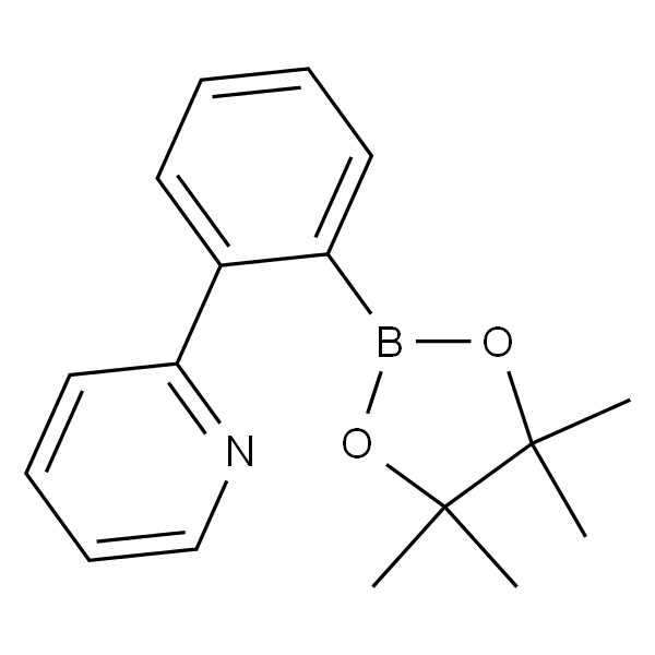2-(2-(4,4,5,5-四甲基-1,3,2-二氧硼杂环戊烷-2-基)苯基)吡啶