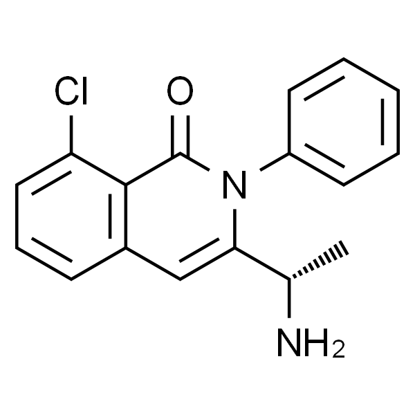 (S)-3-(1-氨基乙基)-8-氯-2-苯基异喹啉-1(2H)-酮