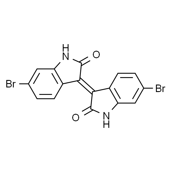 (E)-6,6'-二溴-[3,3'-二吲哚啉亚基]-2,2'-二酮