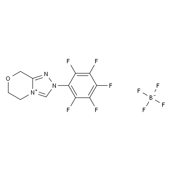 2-(全氟苯基)-5,6-二氢-8H-[1,2,4]三唑并[3,4-c][1,4]恶嗪-2-鎓四氟硼酸盐