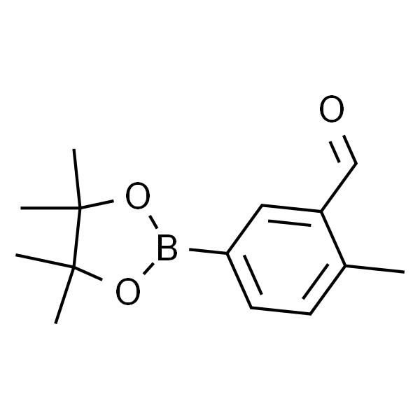 2-甲基-5-(四甲基-1,3,2-二氧杂硼环戊烷-2-基)苯甲醛