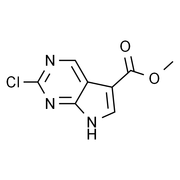 2-氯-7H-吡咯并[2,3-d]嘧啶-5-羧酸甲酯