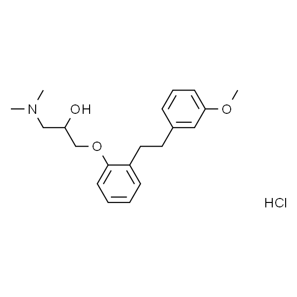 1-(二甲氨基)-3-[2-(3-甲氧基苯乙基)苯氧基]-2-丙醇盐酸盐