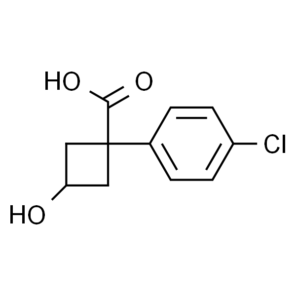 1-(4-氯苯基)-3-羟基环丁烷羧酸