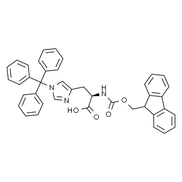 Nα-[(9H-芴-9-基甲氧基)羰基]-τ-(三苯甲基)-D-组氨酸