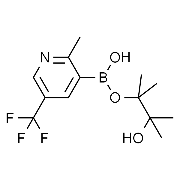 2-甲基-3-(4,4,5,5-四甲基-1,3,2-二氧硼杂环戊烷-2-基)-5-(三氟甲基)吡啶