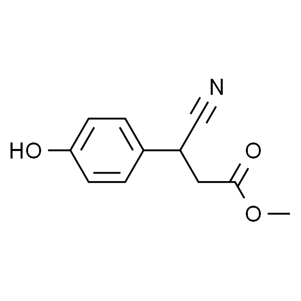 3-氰基-3-(4-羟基苯基)丙酸甲酯