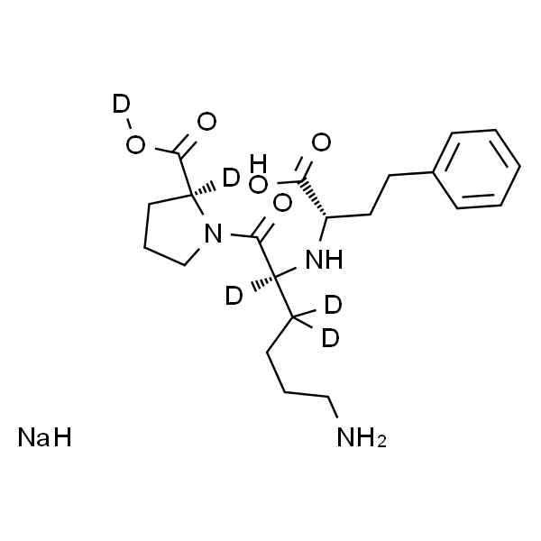 (S)-Lisinopril-d5 Sodium