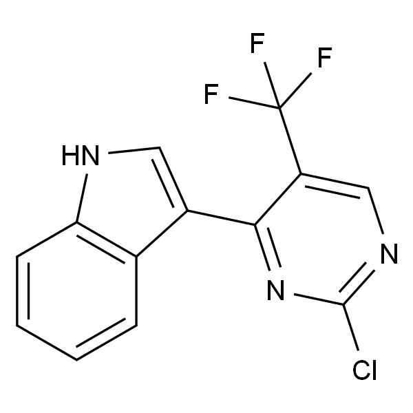 3-(2-氯-5-(三氟甲基)嘧啶-4-基)-1H-吲哚