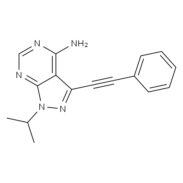 1-(1-Methylethyl)-3-(2-phenylethynyl)-1H-pyrazolo[3,4-d]pyrimidin-4-amine