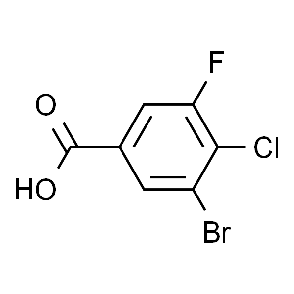 3-溴-4-氯-5-氟苯甲酸
