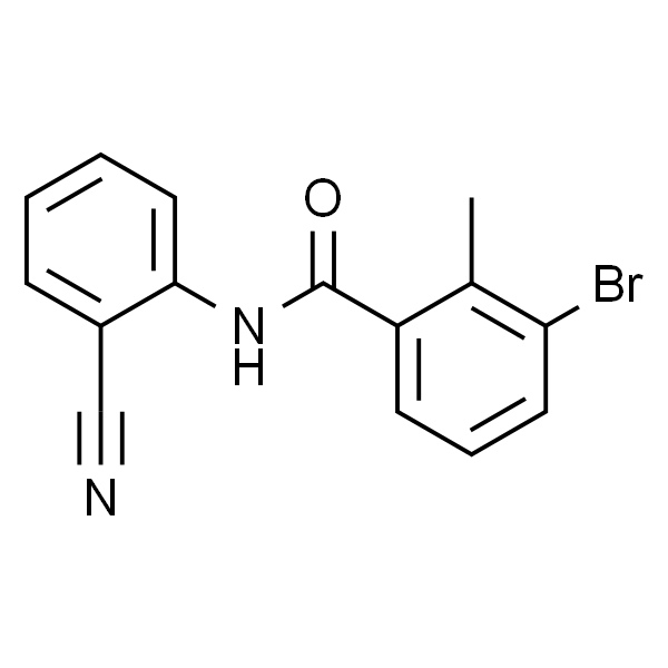 N-(2-氰基苯基)-2-甲基-3-溴苯甲酰胺