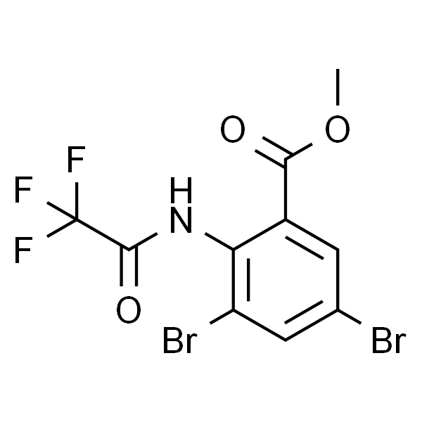 2-(三氟乙酰氨基)-3,5-二溴苯甲酸甲酯