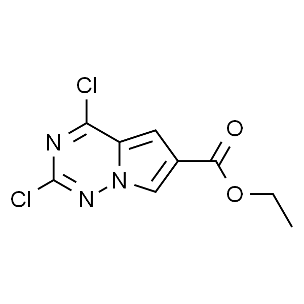 2,4-二氯吡咯[2,1-f]-[1,2,4]三嗪-6-羧酸乙酯