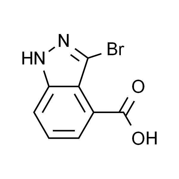 3-溴-1H-吲唑-4-羧酸