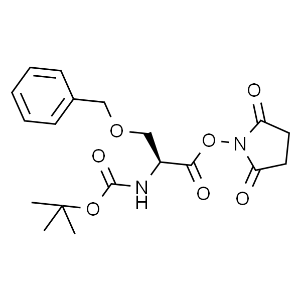 N-(叔丁氧羰基)-O-苄基-L-丝氨酸 N-琥珀酰亚胺酯